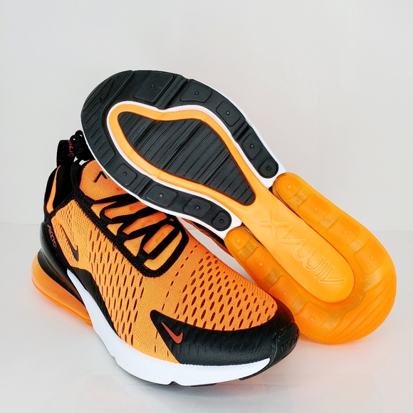 Nike Air Max 270 Total Orange Black White Orange - Picture 8 of 8